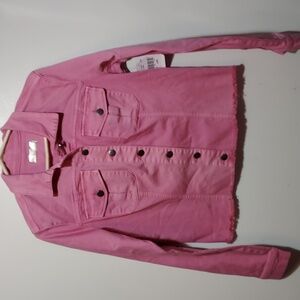 Kut from the Kloth Pink Jean Jacket